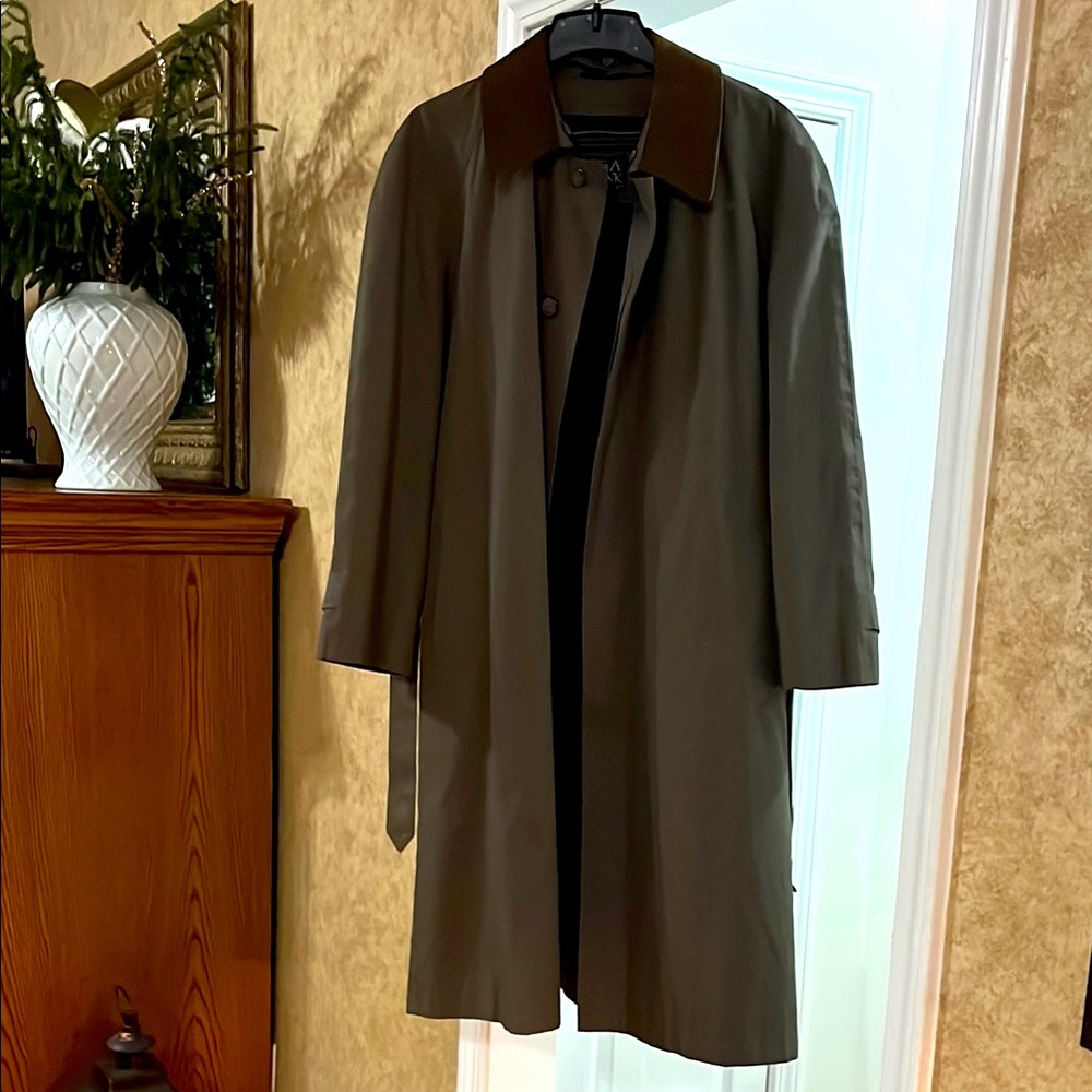Jos. A. Bank Dark Brown Trench Coat